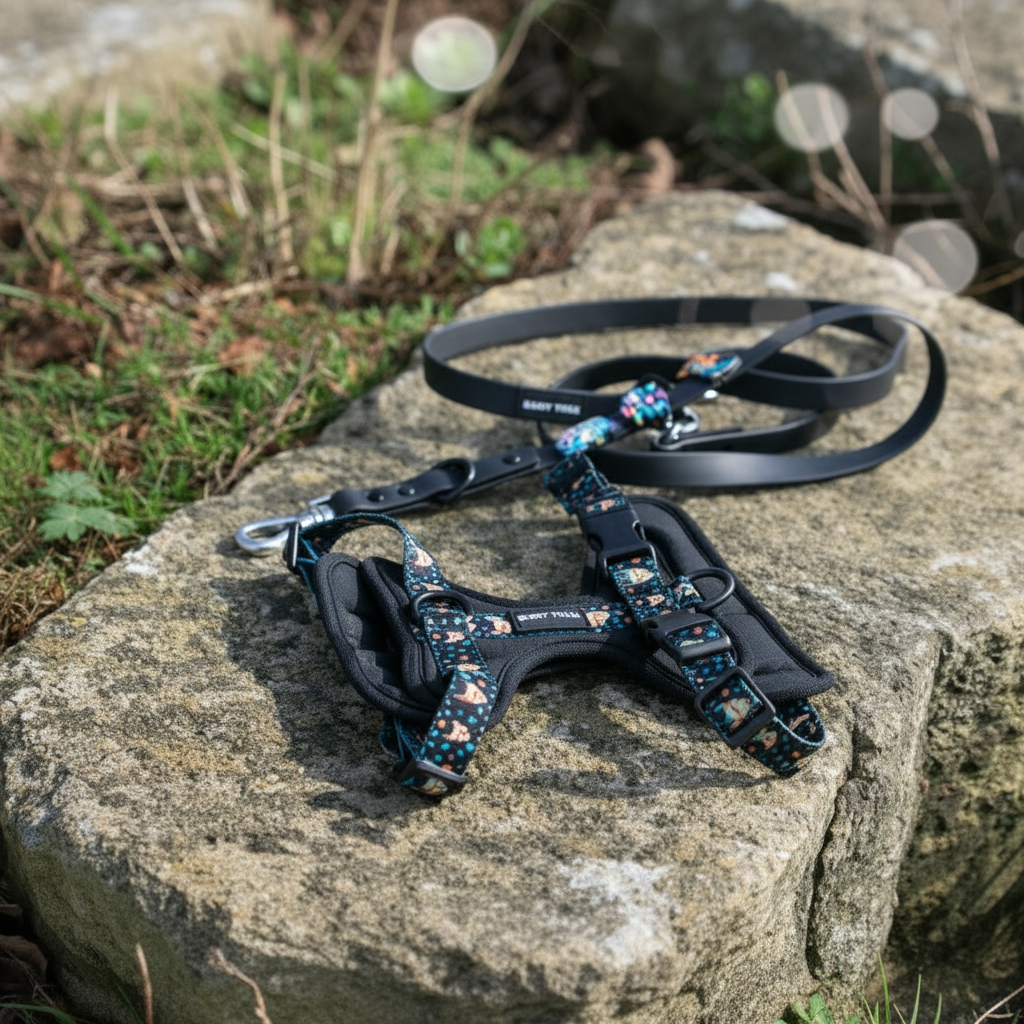 MIDNIGHT BLACK HARNESS SET