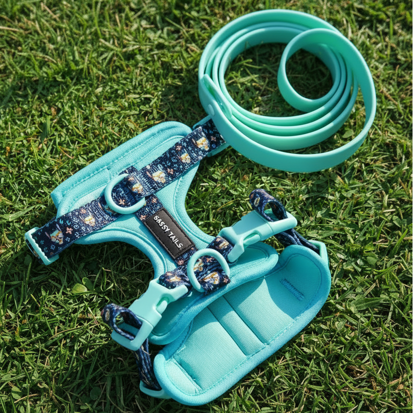 MINTY WIGGLE HARNESS SET