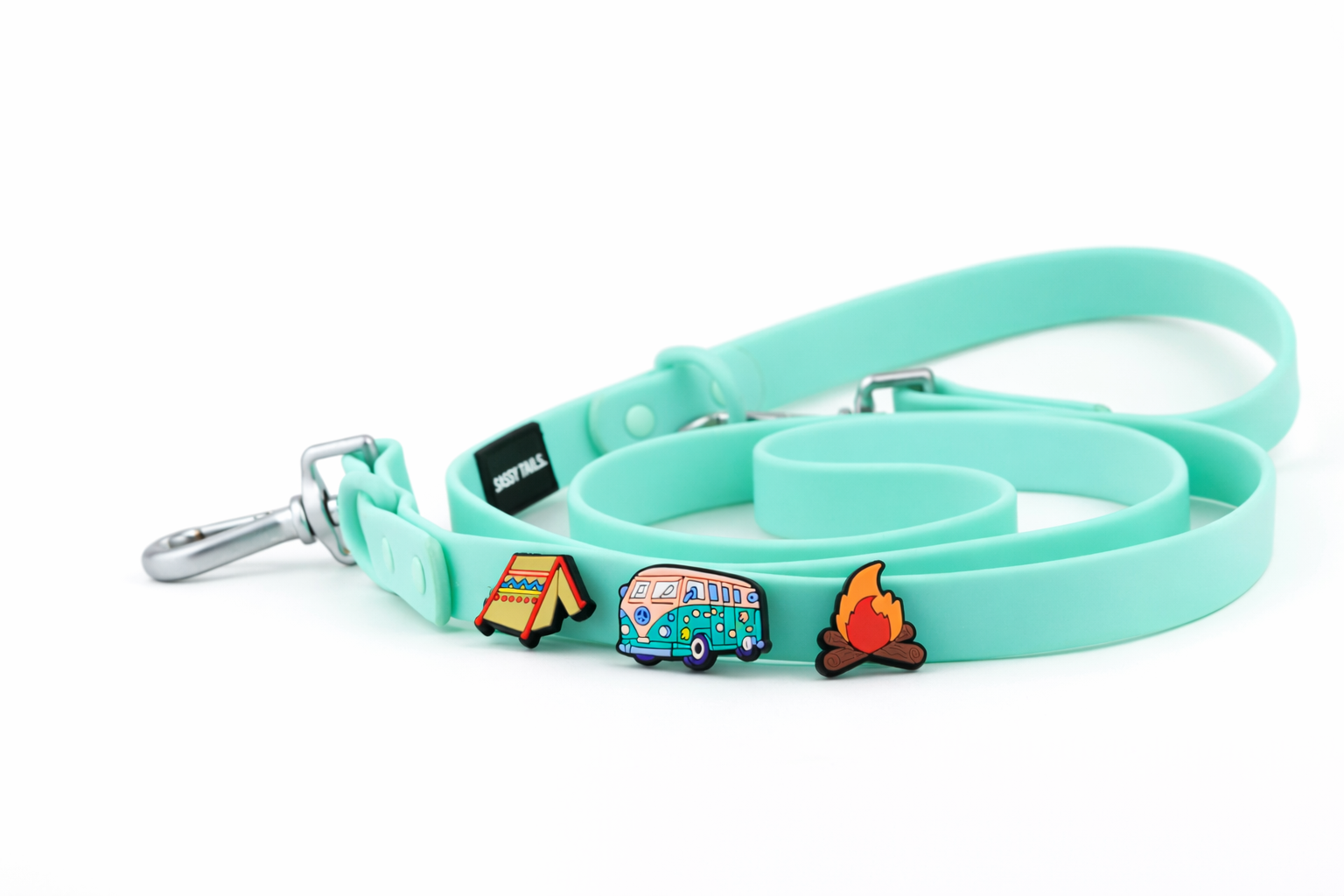 MINTY WIGGLE LEAD & COLLAR SET