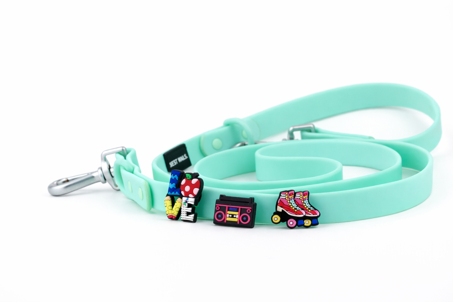 MINTY WIGGLE LEAD & COLLAR SET