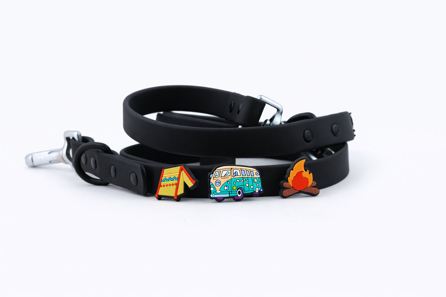MIDNIGHT BLACK LEAD & COLLAR SET