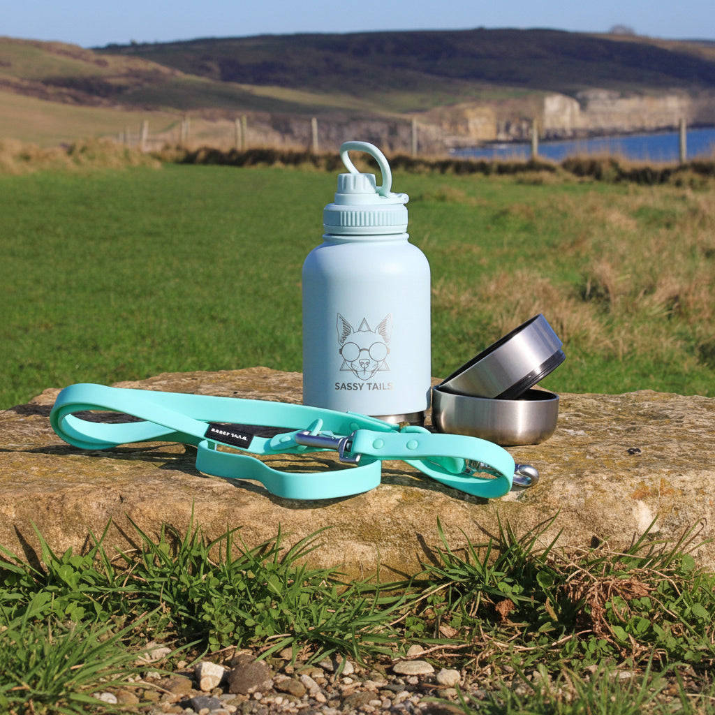 MINTY WIGGLE 3 IN 1 PET TRAVEL BOTTLE