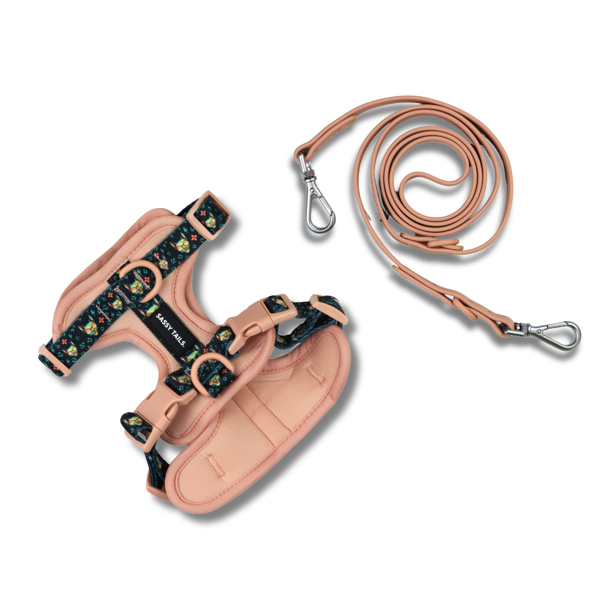 PINKY REBEL HARNESS SET