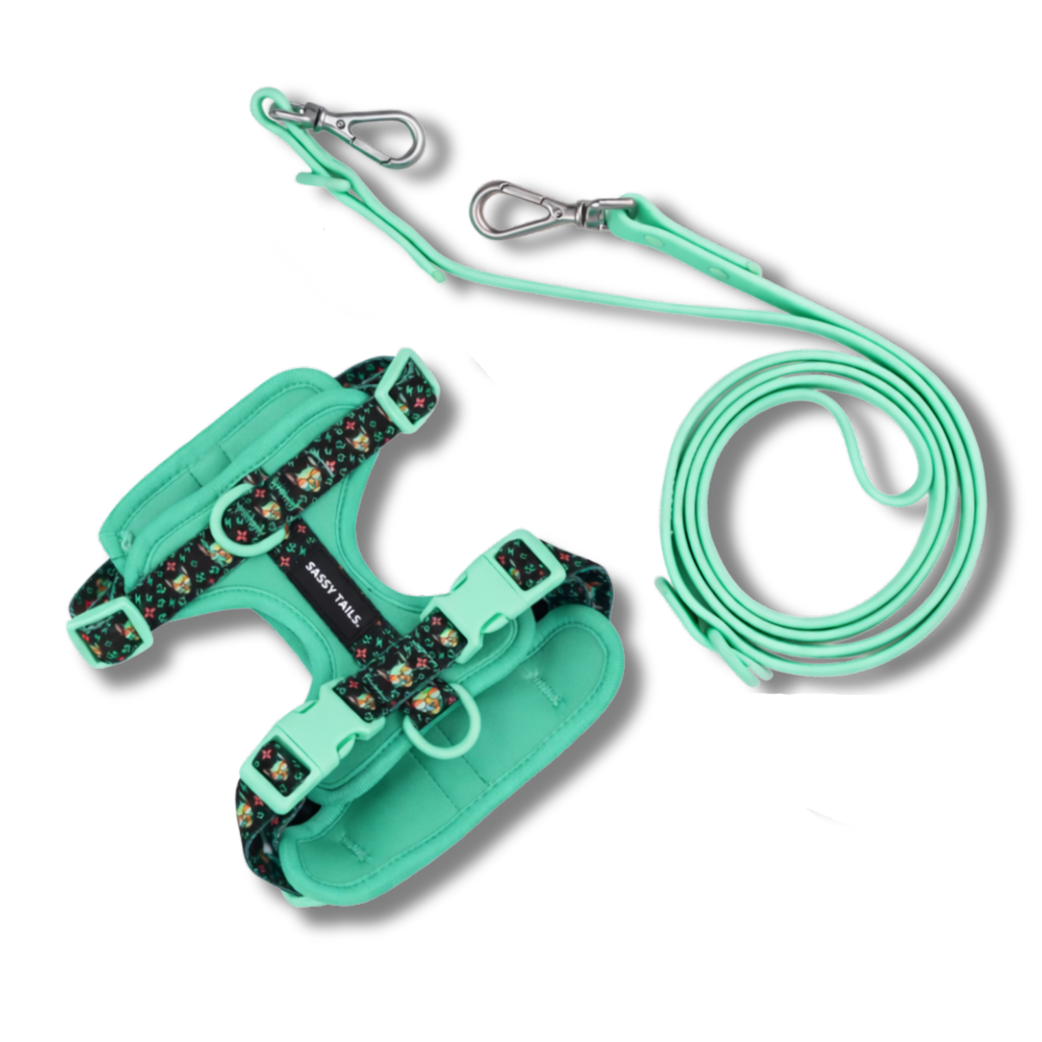 MINTY WIGGLE HARNESS SET
