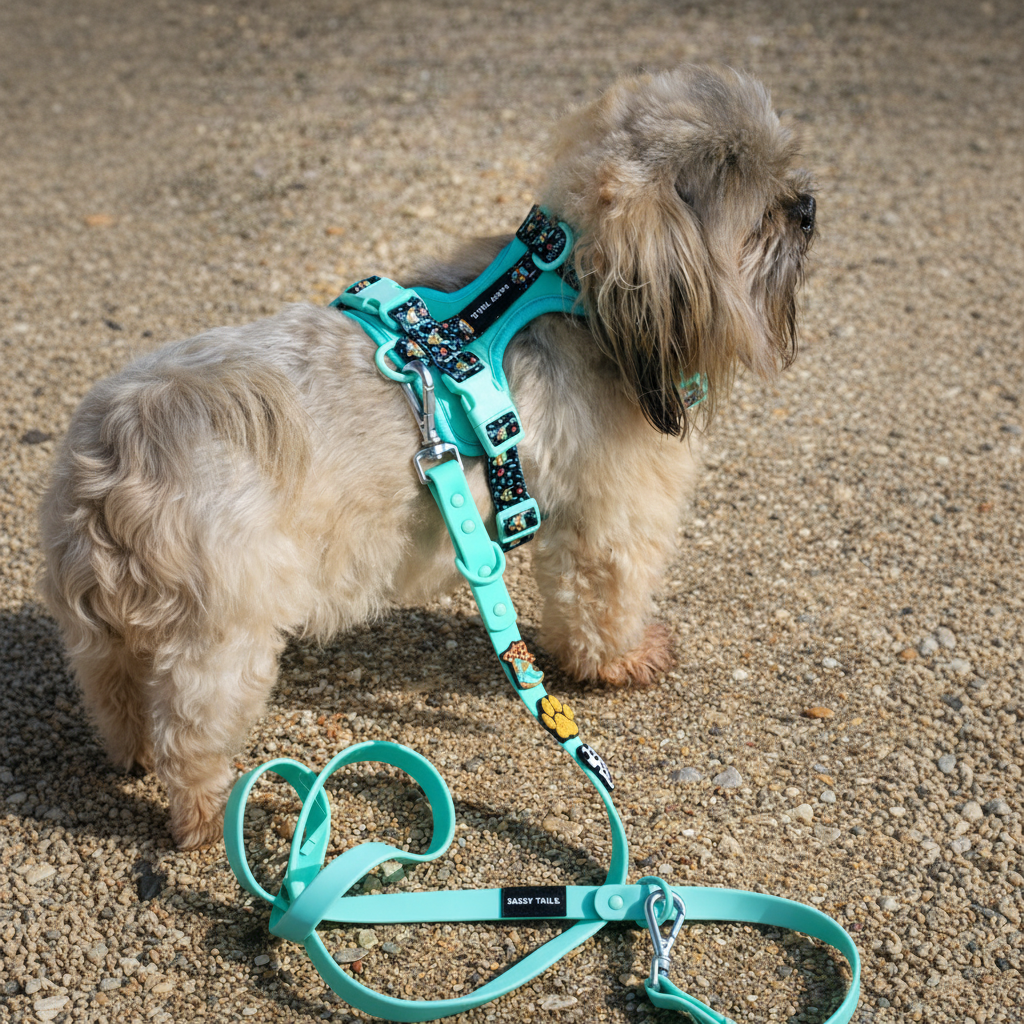 MINTY WIGGLE HARNESS SET