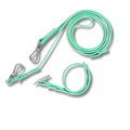 MINTY WIGGLE LEAD & COLLAR SET